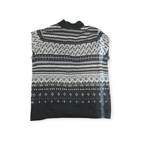 LRG Men's Black and Gray Cardigan Sweater - Picture 4 of 7